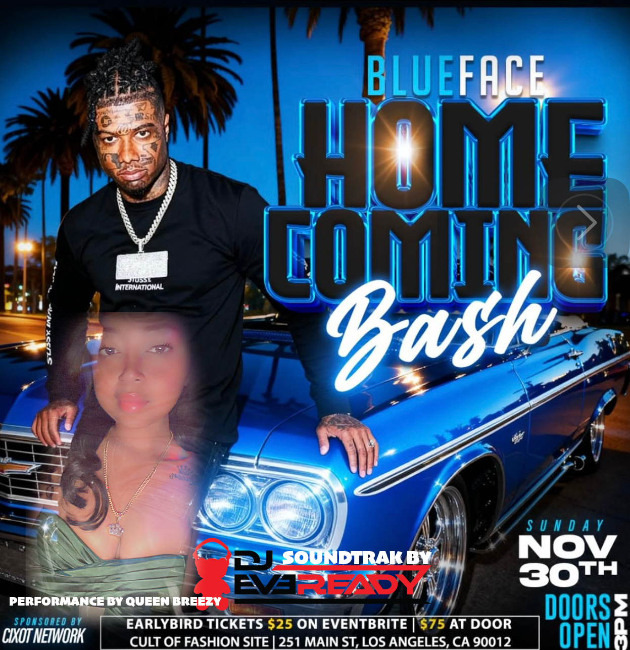Blueface Homecoming Bash ft. Queen Breezy Live | DJ Eveready | $25 Early Bird