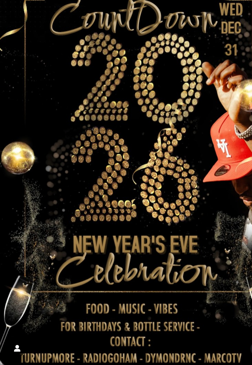 EKE + LAMBO4OE + RADIO BASE 2026 NYE CELEBRATION - LOS ANGELES - DEC 31