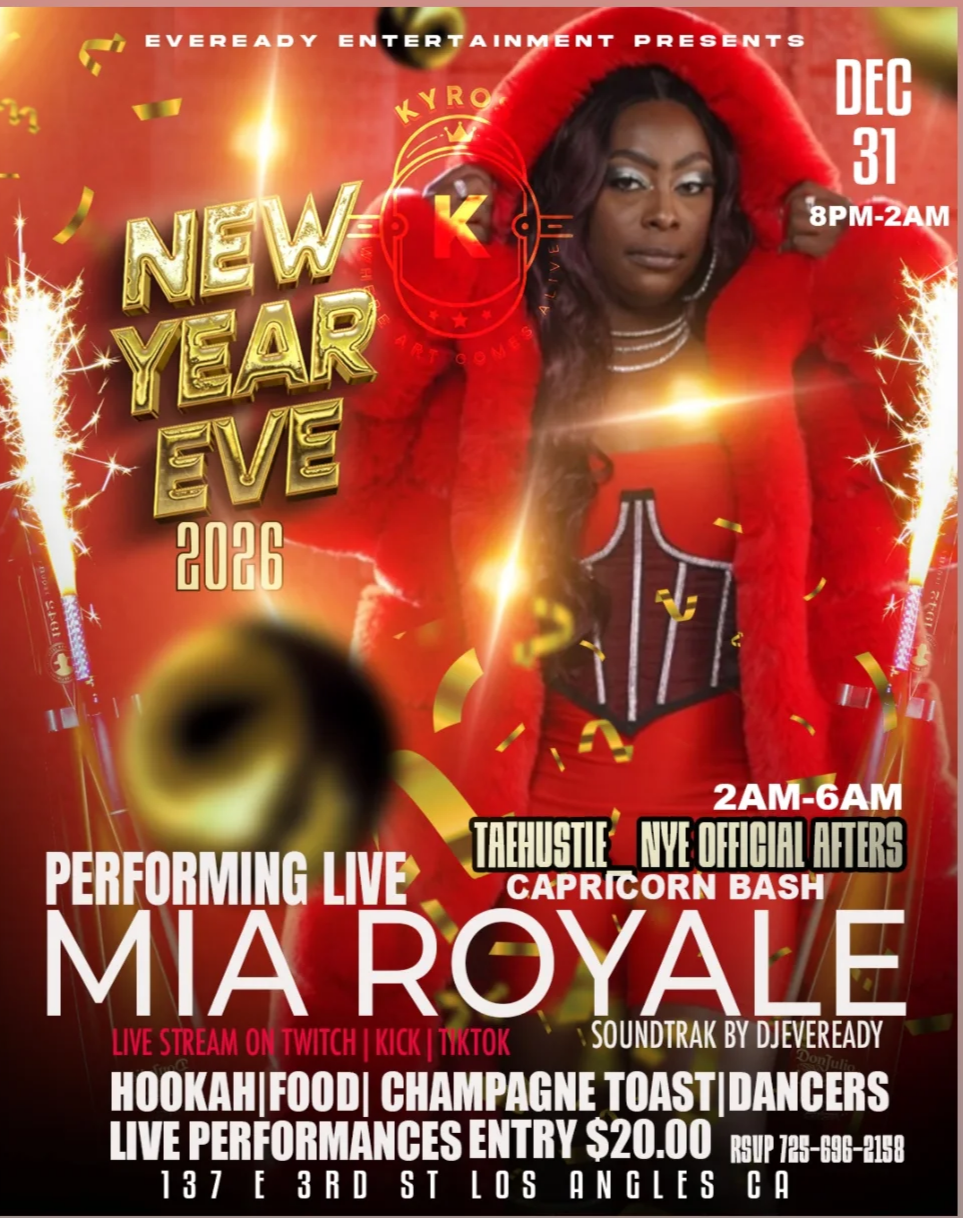 NYE Official After-Hours at Kyros Lounge | Mia Royal Capricorn Bash | Downtown LA